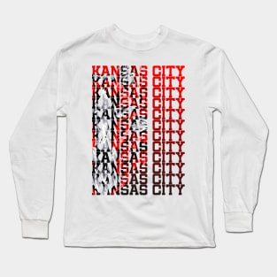 kansas city football Long Sleeve T-Shirt